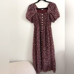 Madewell floral dress